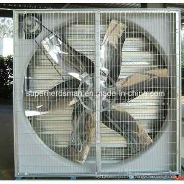 Ventilador do sistema de refrigeração do equipamento das aves domésticas